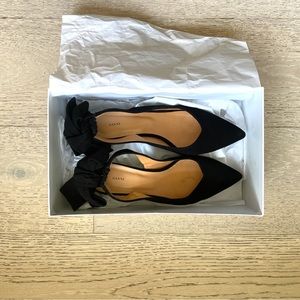 GANNI Sabine Slingback, Bow Kitten heel, size 36